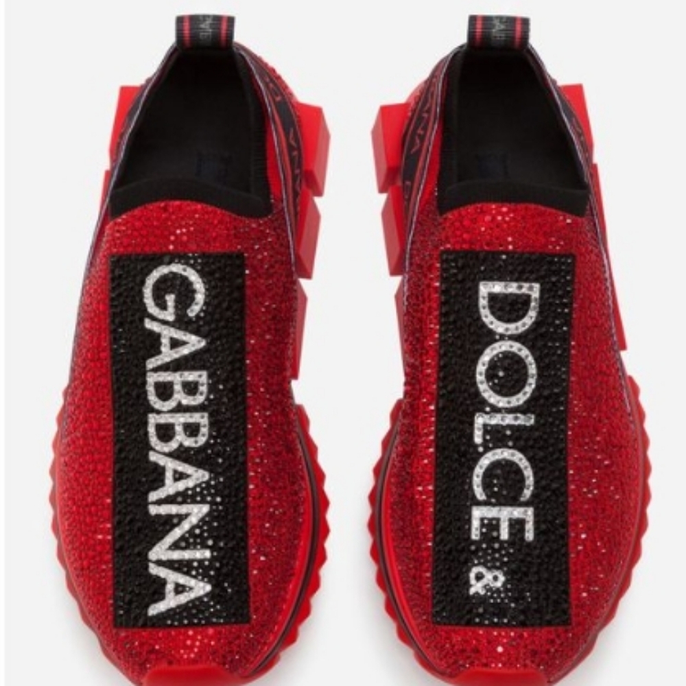 Dolce and Gabbana Bling Sneakers